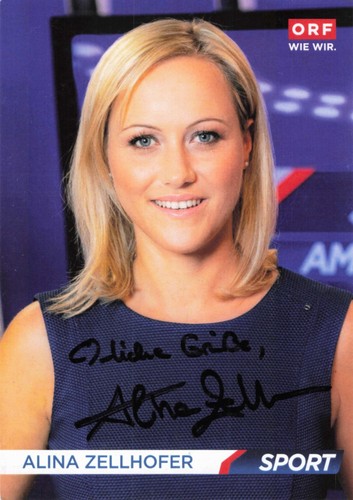 Biglietto autografo alina - biglietto,