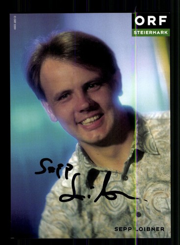 Sepp loibner orf cartolina - sepp,