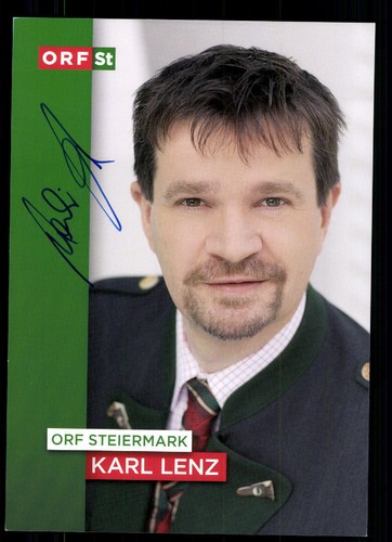 Karl lenz orf cartolina - lenz,