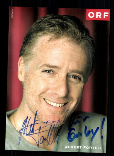 Biglietto autografo albert - biglietto,