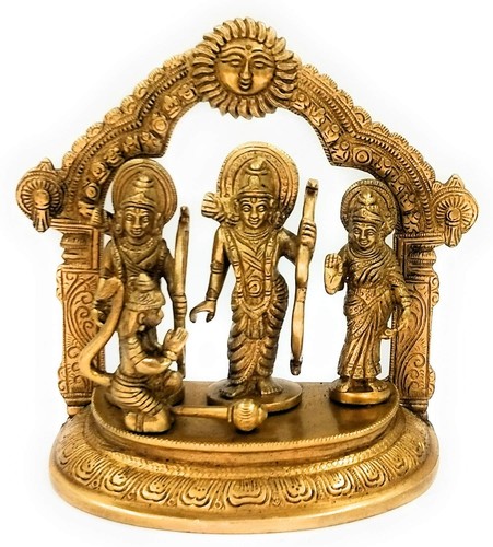Statua ottone ariete darbar - in,