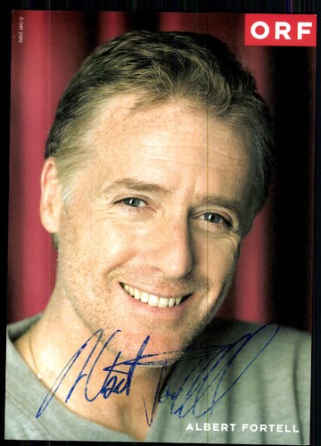 Biglietto autografo albert - biglietto,