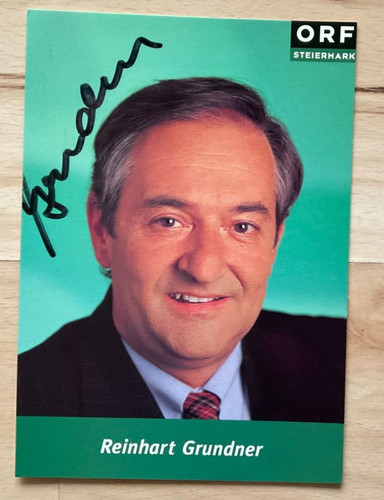 Reinhart grundner cartolina - reinhart,