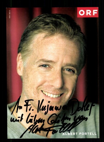 Biglietto autografo albert - biglietto,